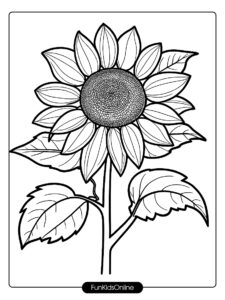 delightful sunflower group encourages kids to explore nature in their art